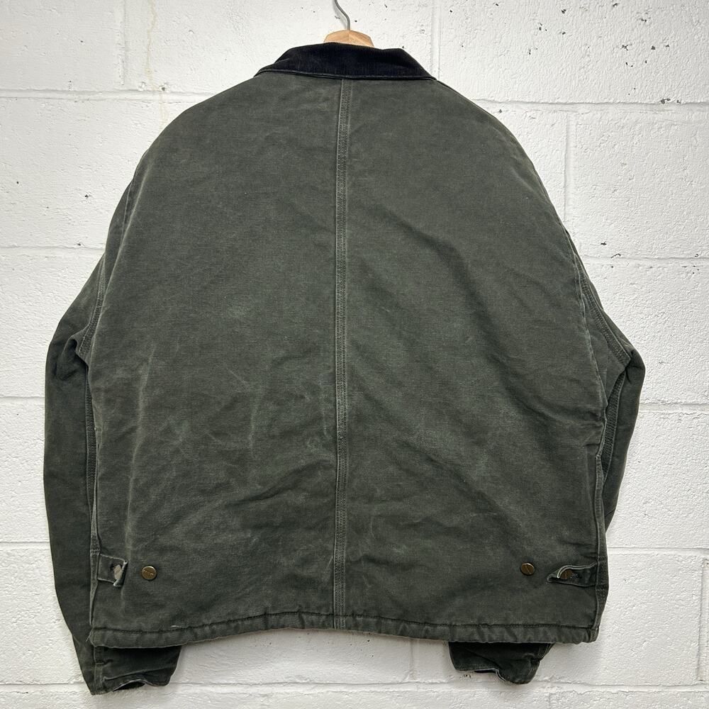 Vintage Carhartt Traditional Artic Jacket “Moss Green” J22 - Picture 2 of 4